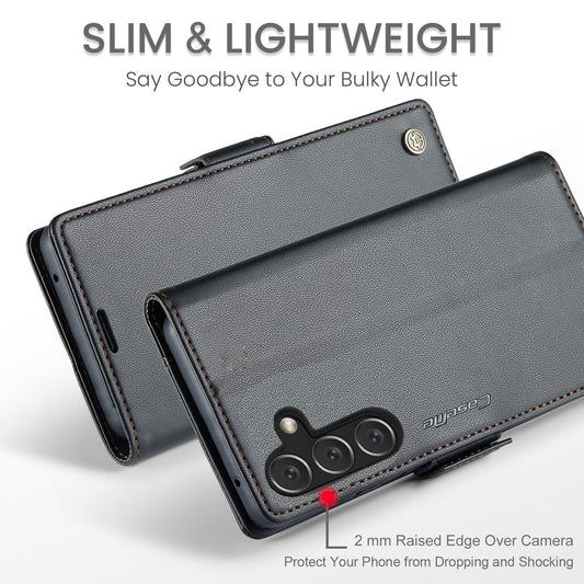 Samsung Galaxy A17 5G Pu Wallet Case [Black]