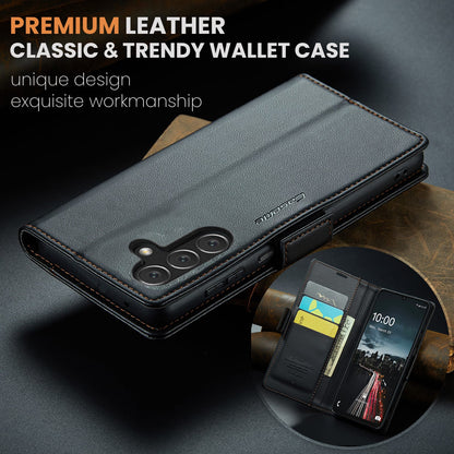 Samsung Galaxy A17 5G Pu Wallet Case [Black]