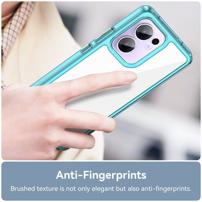Oppo Reno 13 F 5G Soft Gel Case [Clear Blue]