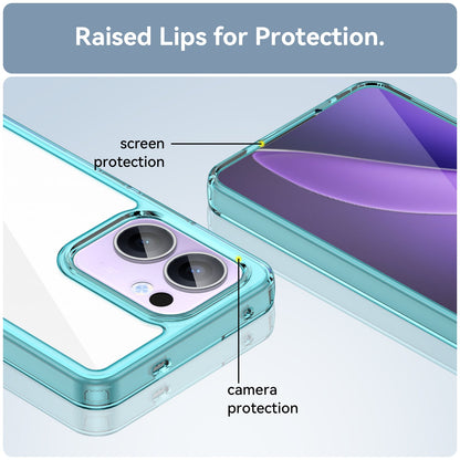 Oppo Reno 13 F 5G Soft Gel Case [Clear Blue]
