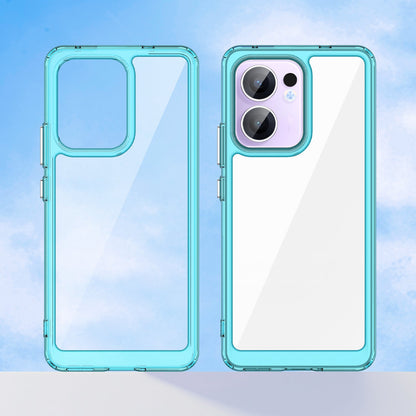 Oppo Reno 13 F 5G Soft Gel Case [Clear Blue]