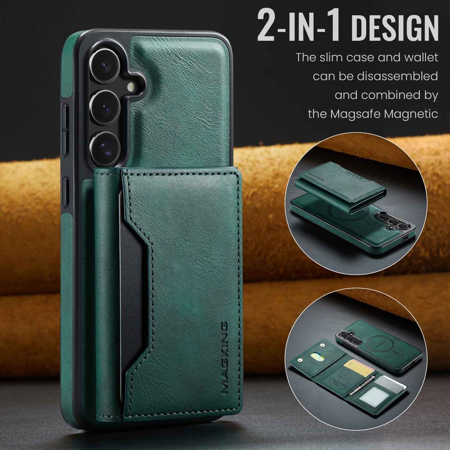 Galaxy S25 Plus Magsafe Wallet [Green]