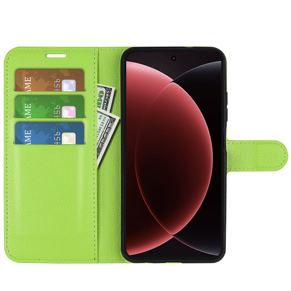 Xiaomi 15 Ultra Pu Wallet Case [Green]