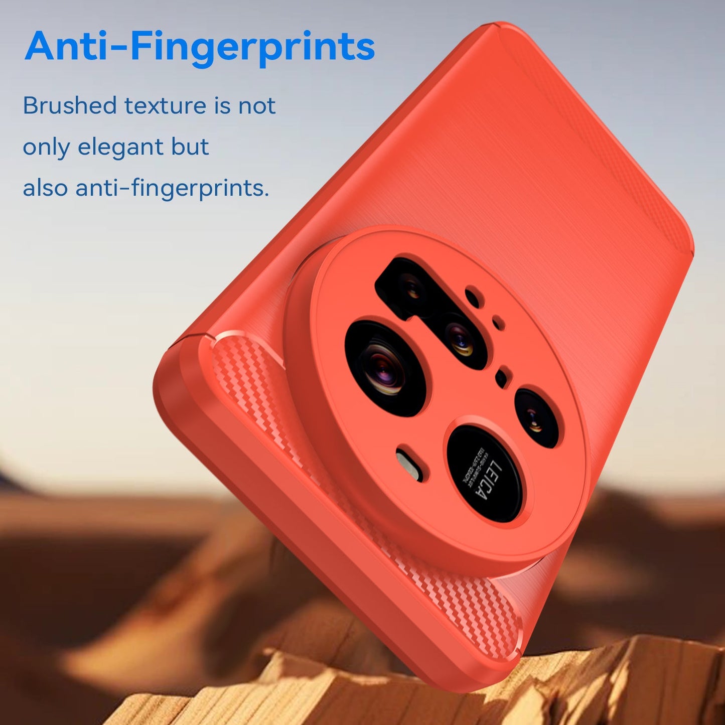 Xiaomi 15 Ultra Carbon Fibre Case [Red]