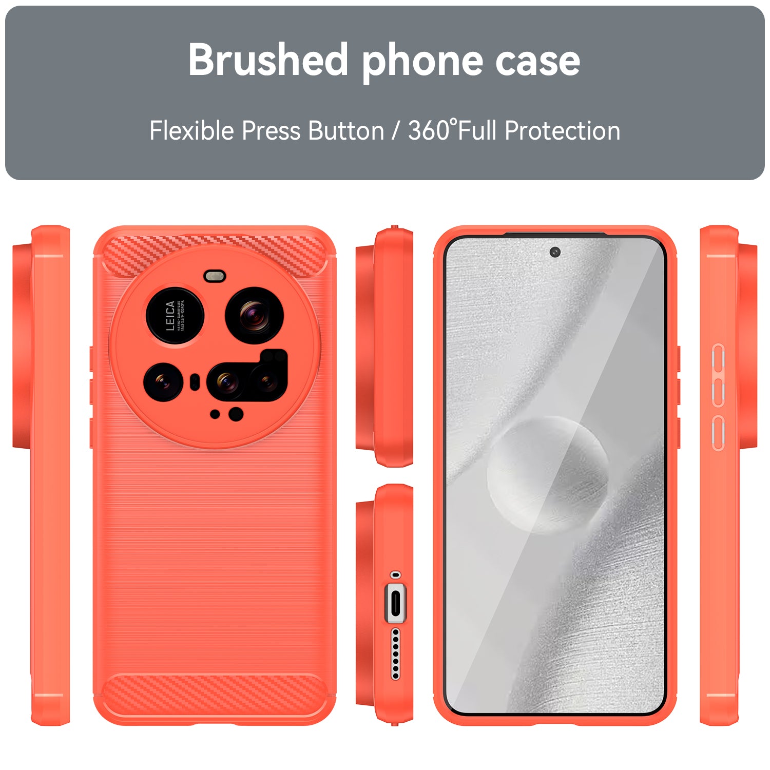Xiaomi 15 Ultra Carbon Fibre Case [Red]