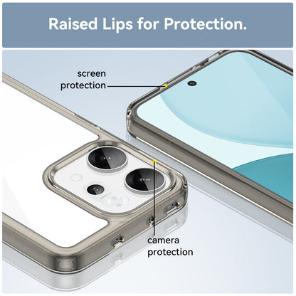 Oppo Reno 14 Pro 5g Soft Gel Case [Clear Grey]