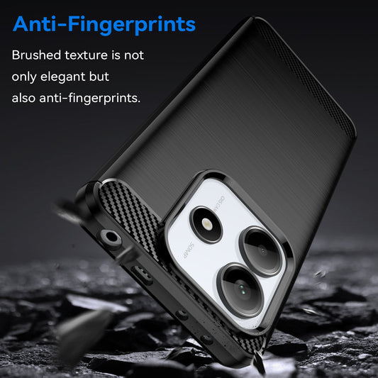 Xiaomi Redmi Note 14 5G Carbon Fibre Case [Black]
