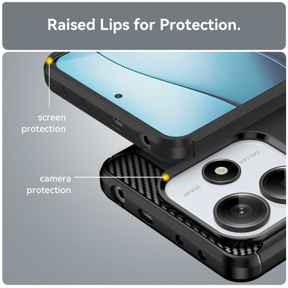 Xiaomi Redmi Note 14 5G Carbon Fibre Case [Black]