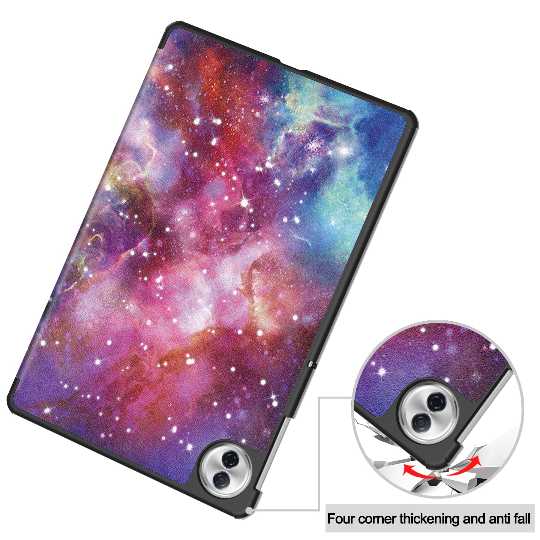 Honor Pad 10 12.1 Designer Tri-fold Case [Galaxy]