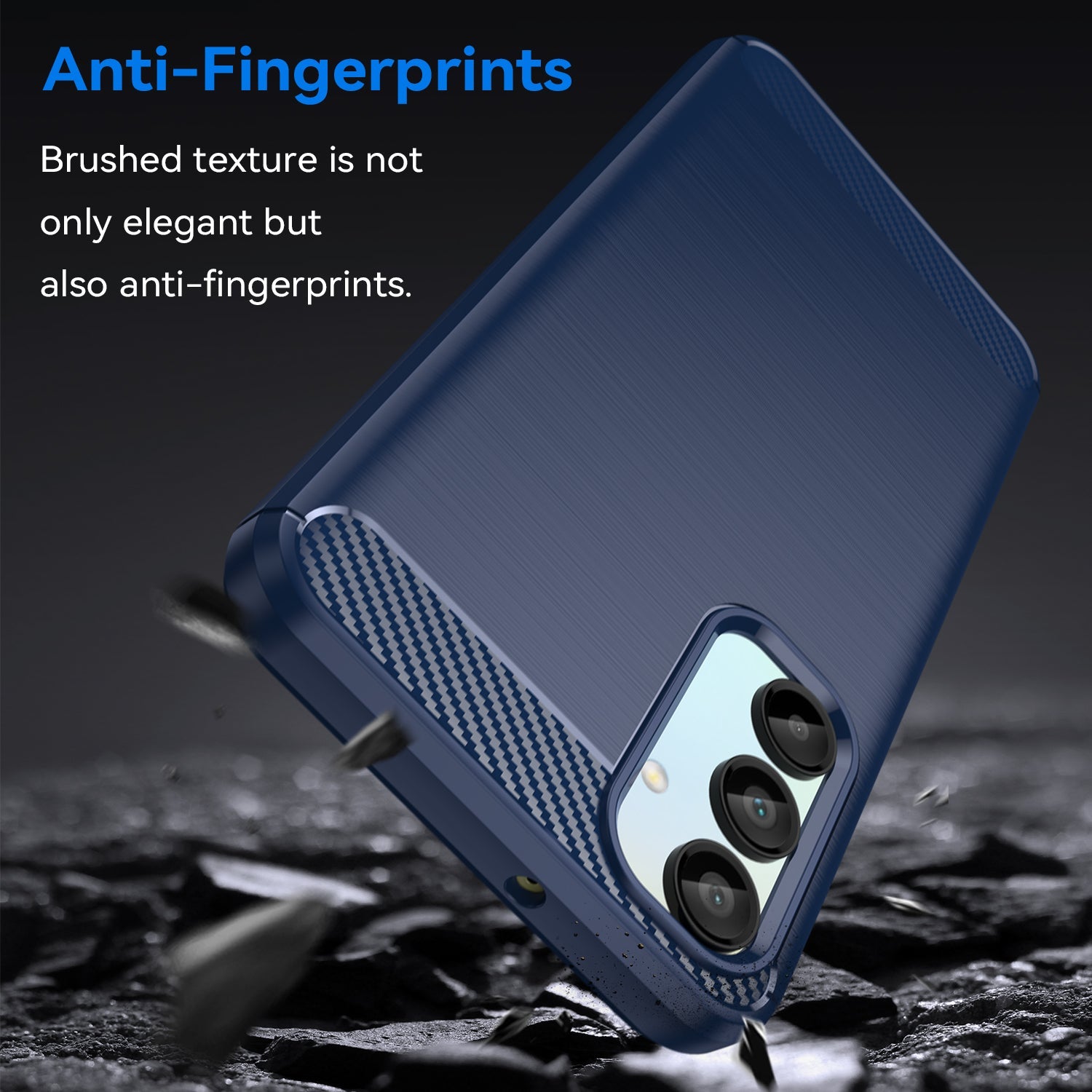 Galaxy A16 5G Carbon Fibre Case [Navy]