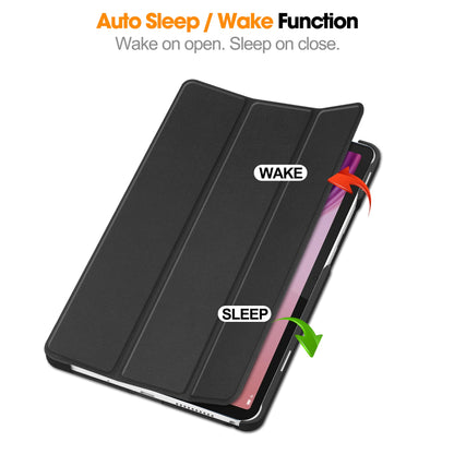 Lenovo Tab One 8.7" Tri-fold Pu Case [Black]