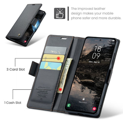 Galaxy S25 Pu Wallet Case [Black]