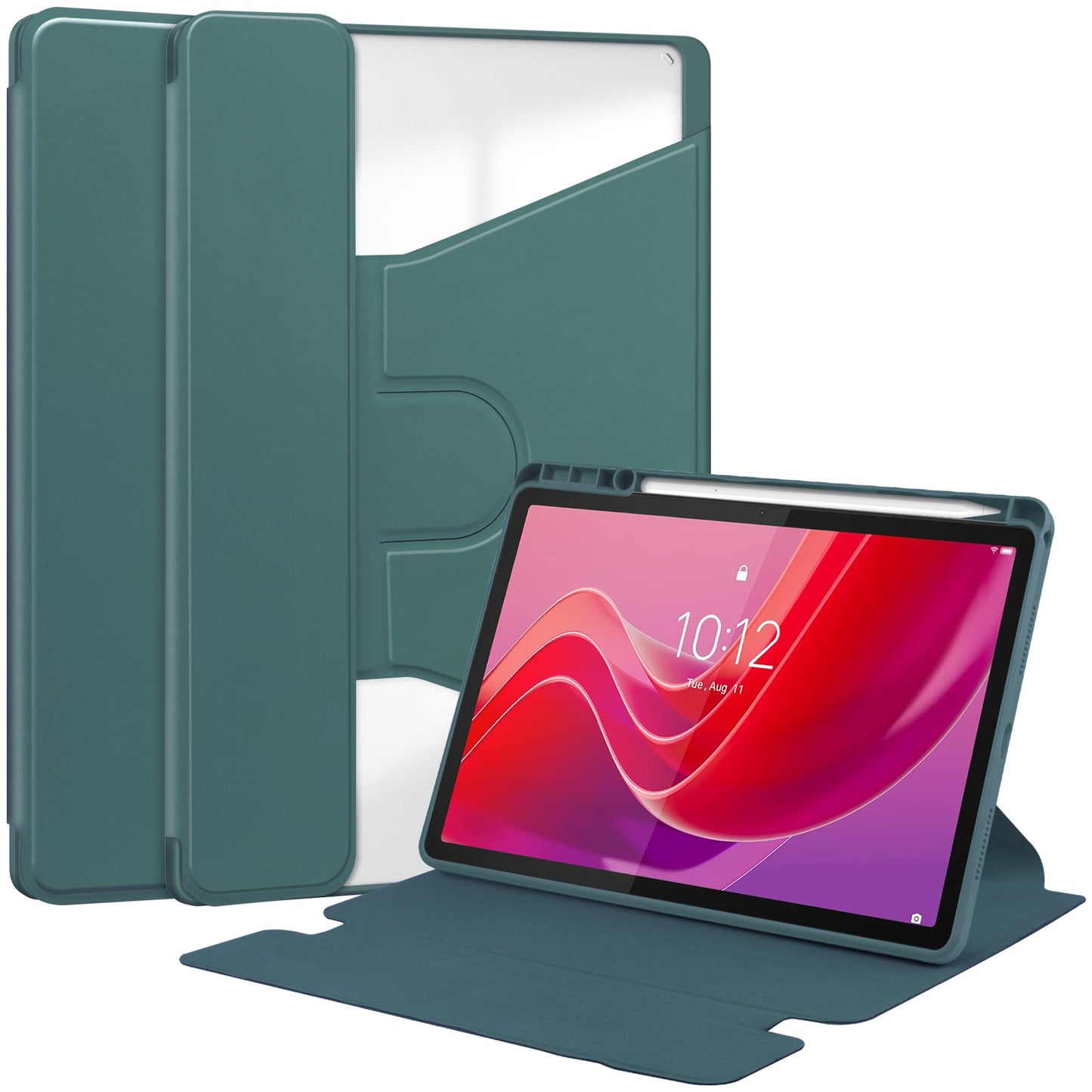 Lenovo Tab M11 Tb330 Rotating Acrylic Case [Teal]