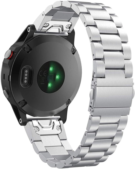 Garmin Fenix 8 47mm Stainless Steel Strap [Silver]