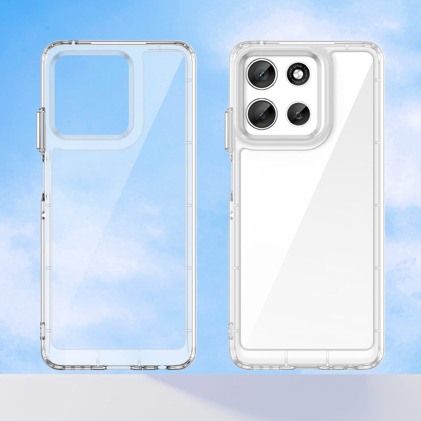 Moto G56 Soft Gel Case [Clear]