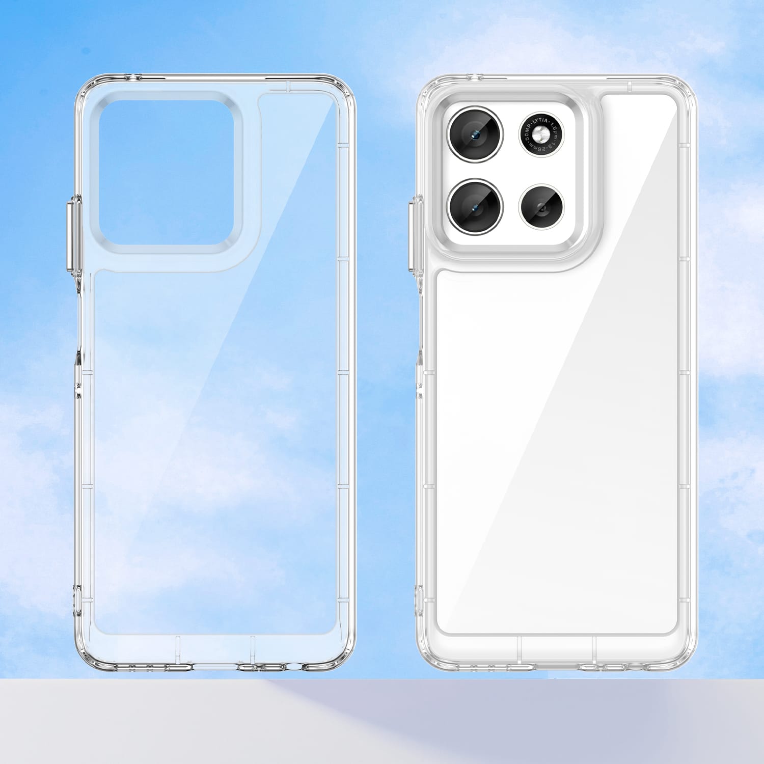 Moto G56 Soft Gel Case [Clear]