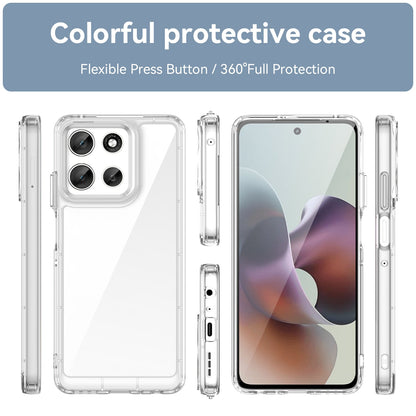 Moto G56 Soft Gel Case [Clear]