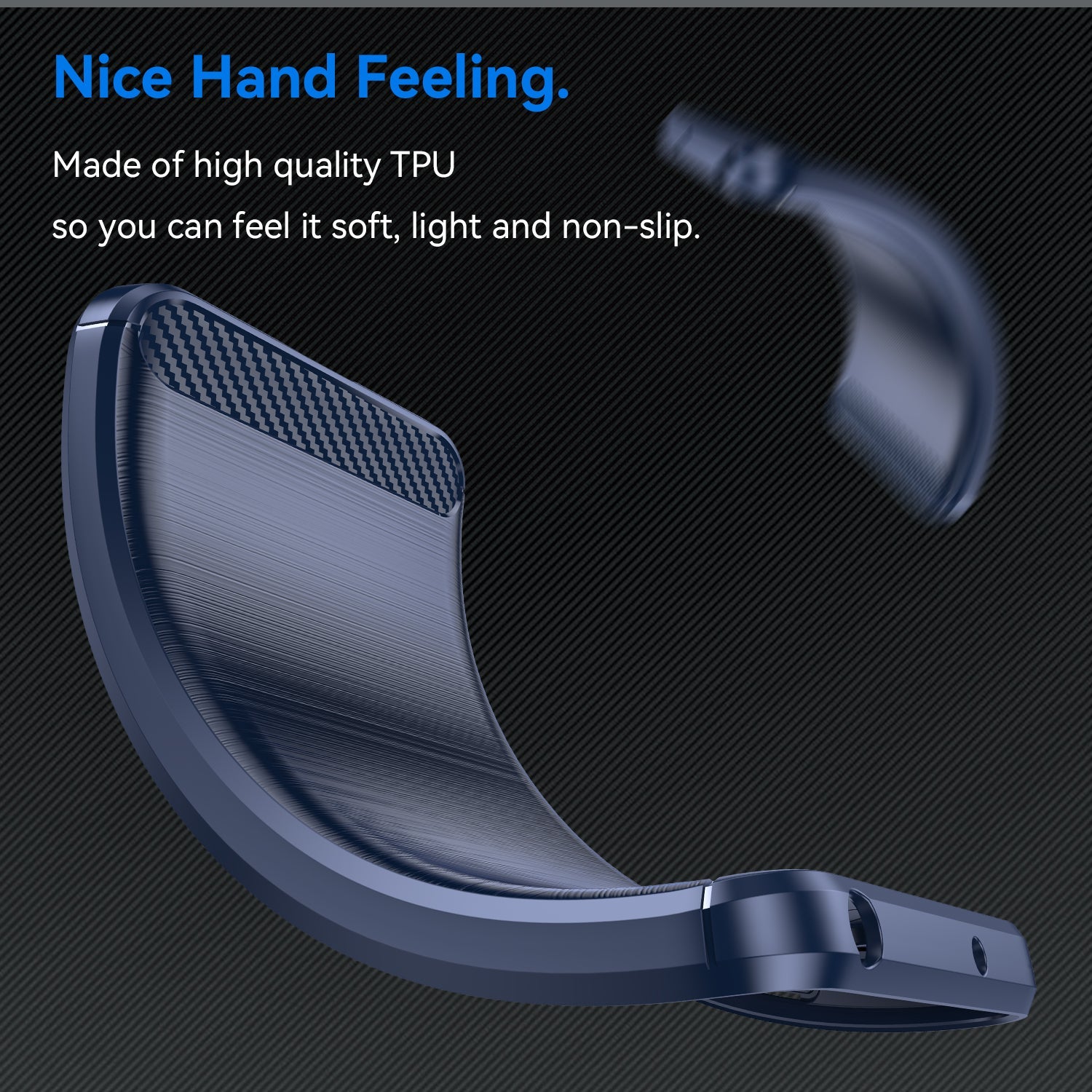 Xiaomi Redmi 13C 4G Carbon Fibre Case [Navy]