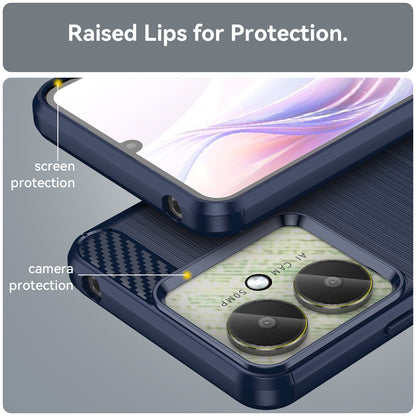 Xiaomi Redmi 13C 4G Carbon Fibre Case [Navy]