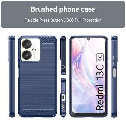 Xiaomi Redmi 13C 4G Carbon Fibre Case [Navy]