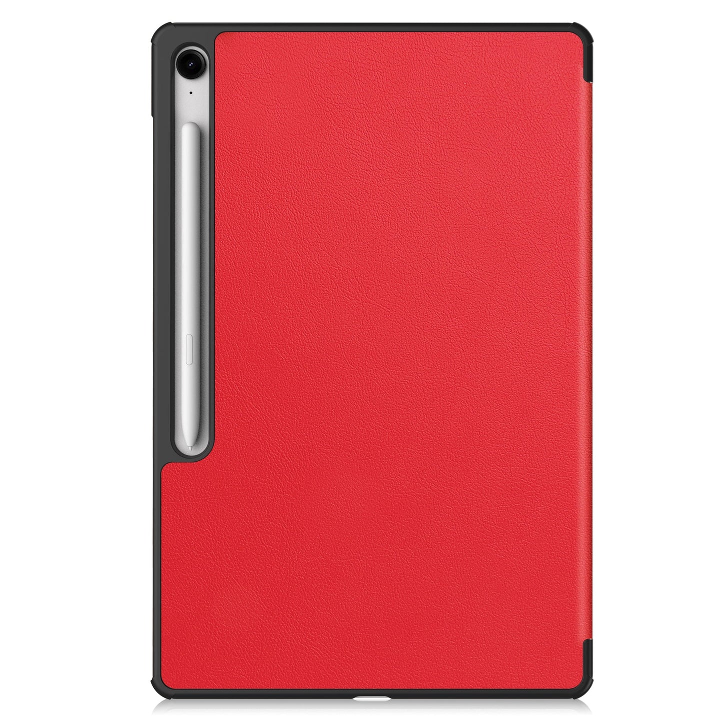 Samsung Tab S10Fe Plus Tri-Fold Pu Case [Red]