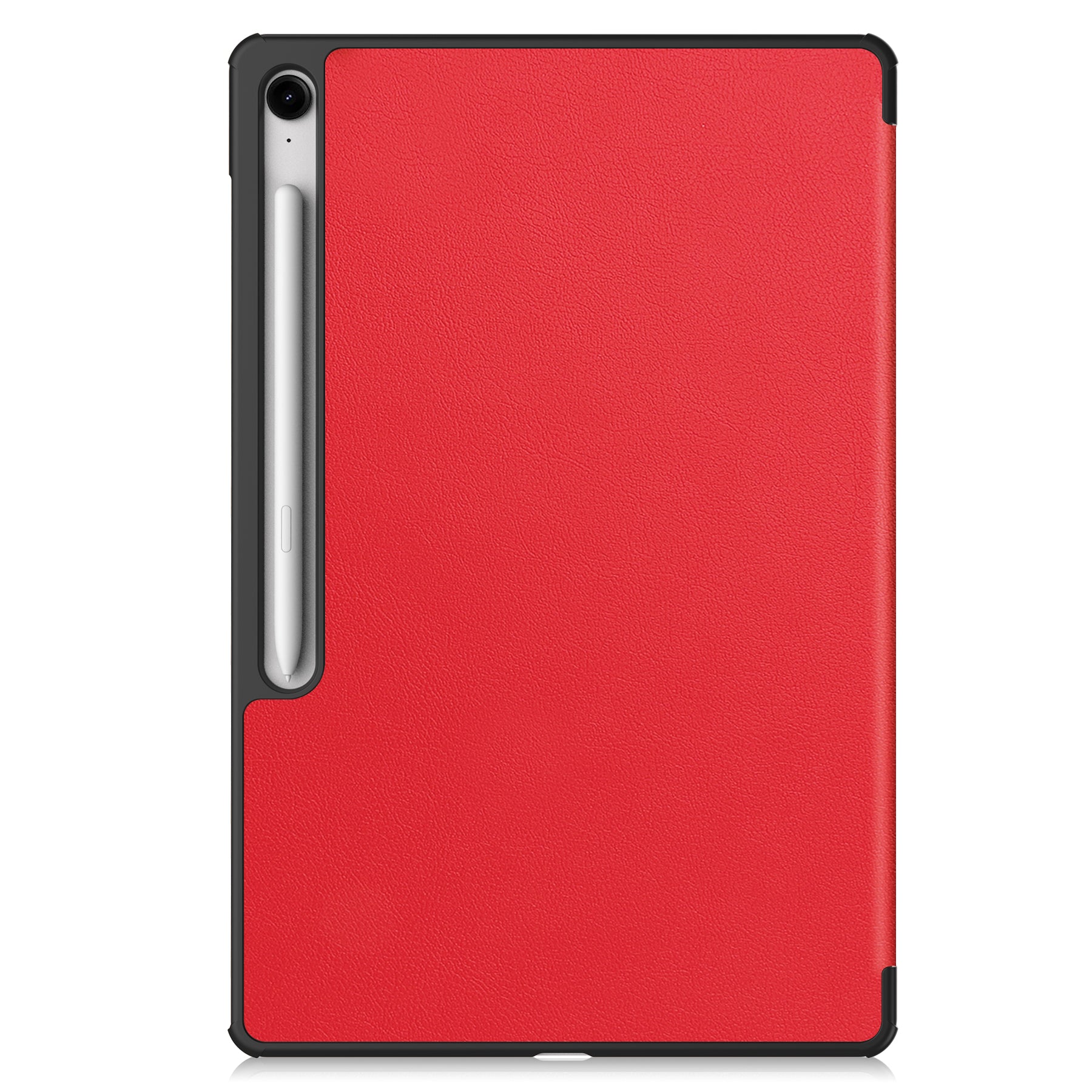 Samsung Tab S10Fe Plus Tri-Fold Pu Case [Red]
