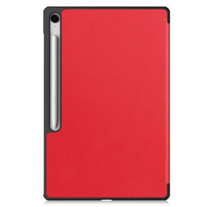 Samsung Tab S10Fe Plus Tri-Fold Pu Case [Red]
