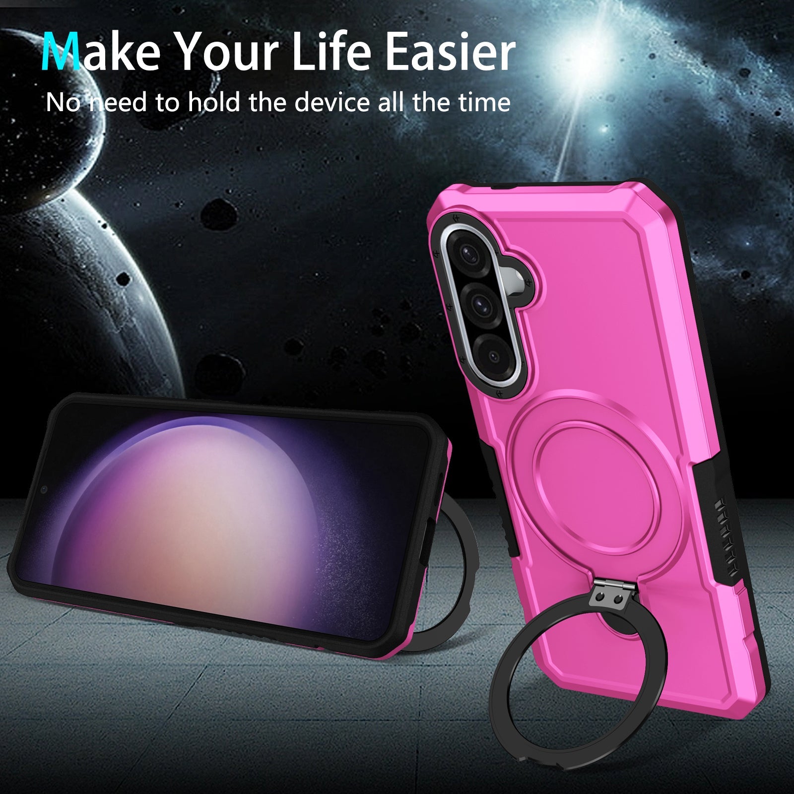 Samsung Galaxy A36 5G Heavy Duty Case [Pink]