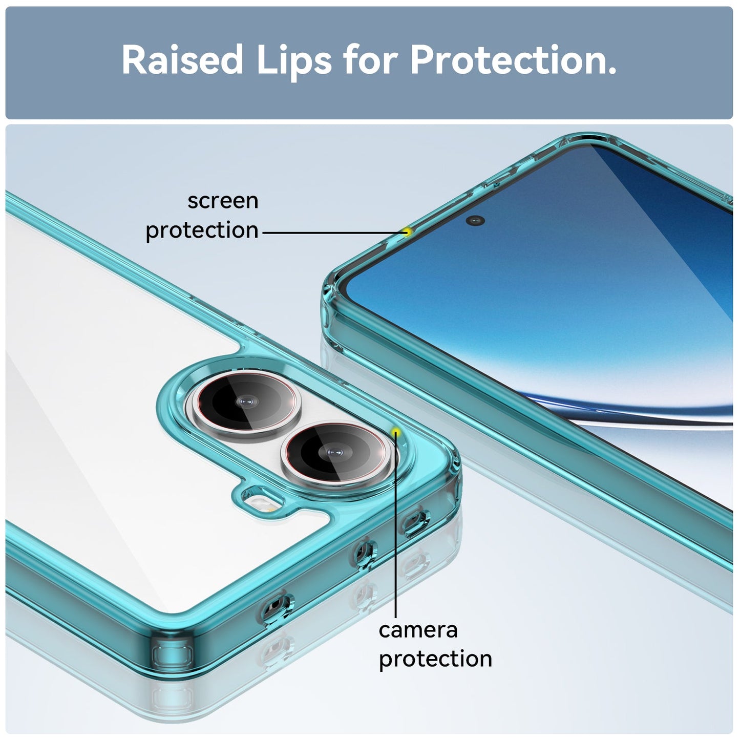Xiaomi Poco X7 Pro Soft Gel Case [Clear Blue]