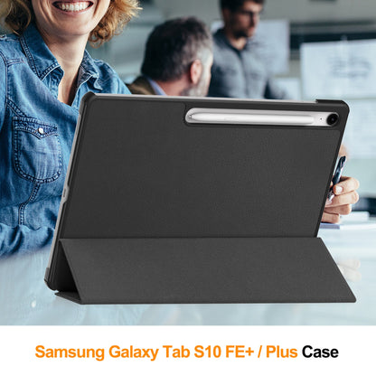 Tab S10Fe Plus Tri-Fold Pu Case [Black]