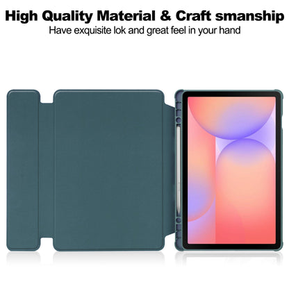 Galaxy Tab S10 Lite / S10 Fe/ S9 / S9 Fe Rotating Acrylic Case [Teal]