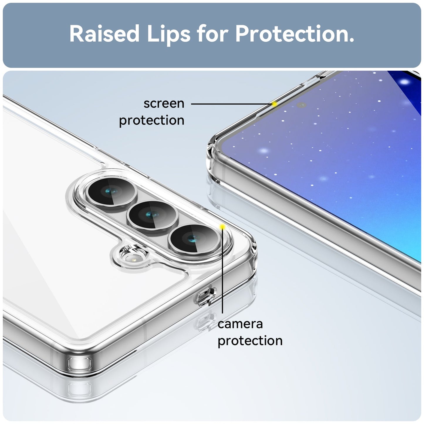 Galaxy S26 Soft Gel Case [Clear]