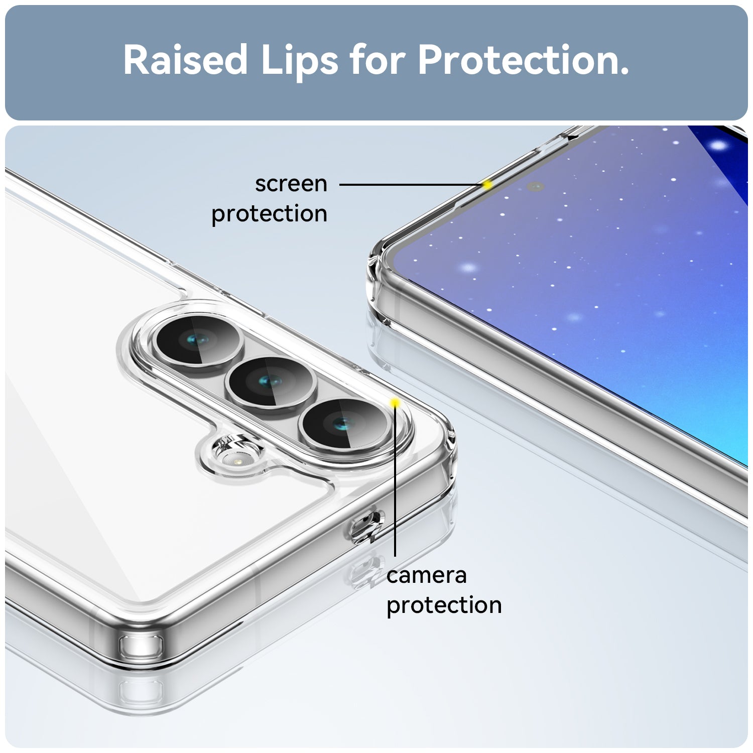 Galaxy S26 Soft Gel Case [Clear]