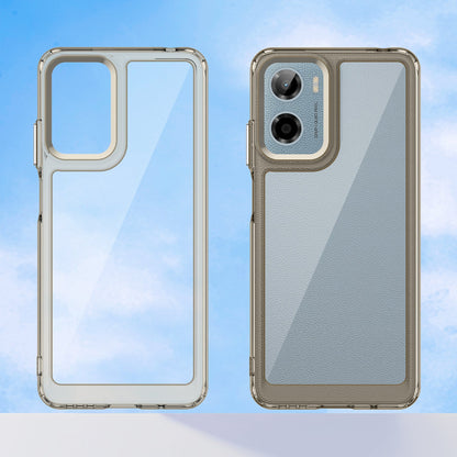 Moto G05 Soft Gel Case [Clear Grey]