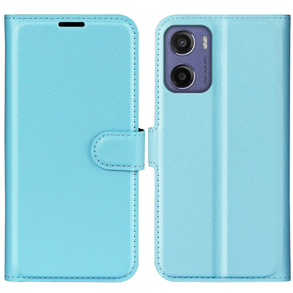 Moto G05 Pu Wallet Case [Lightblue]