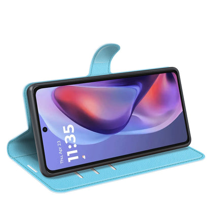 Moto G05 Pu Wallet Case [Lightblue]