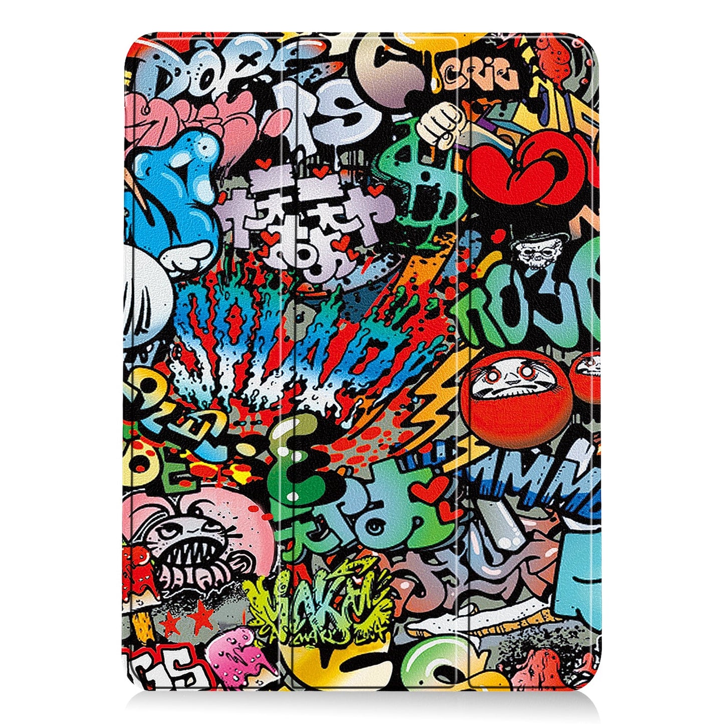 Ipad Air 13" (M3, 2025) Designer Tri-fold Case [Graffiti]