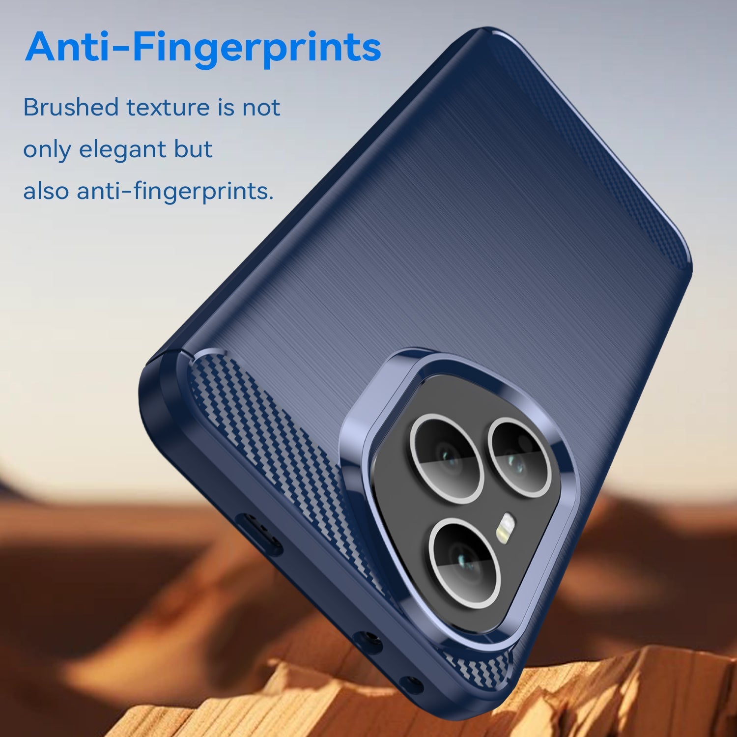 Honor 400 Pro Carbon Fibre Case [Navy]