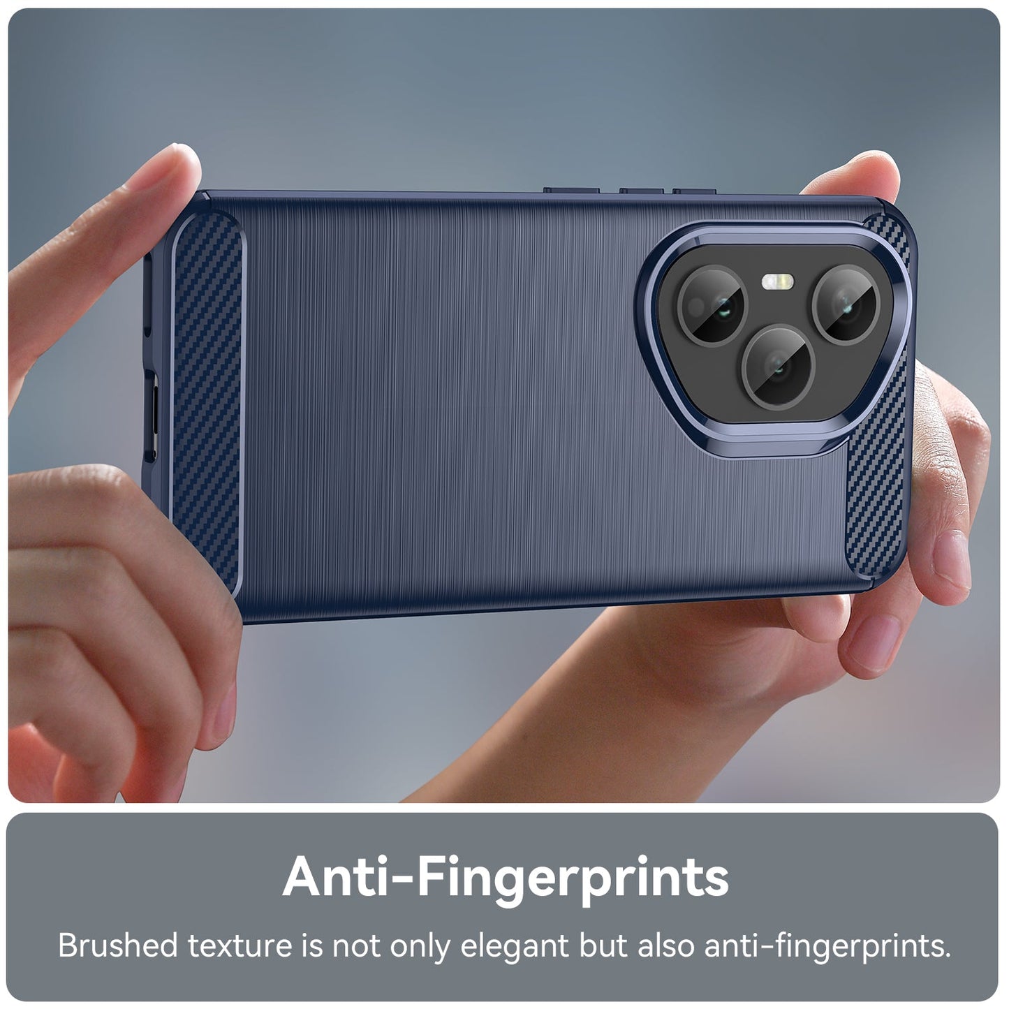 Honor 400 Pro Carbon Fibre Case [Navy]