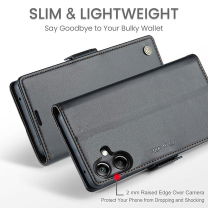 Samsung Galaxy A07 Pu Wallet Case [Black]