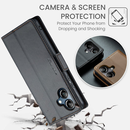 Samsung Galaxy A07 Pu Wallet Case [Black]