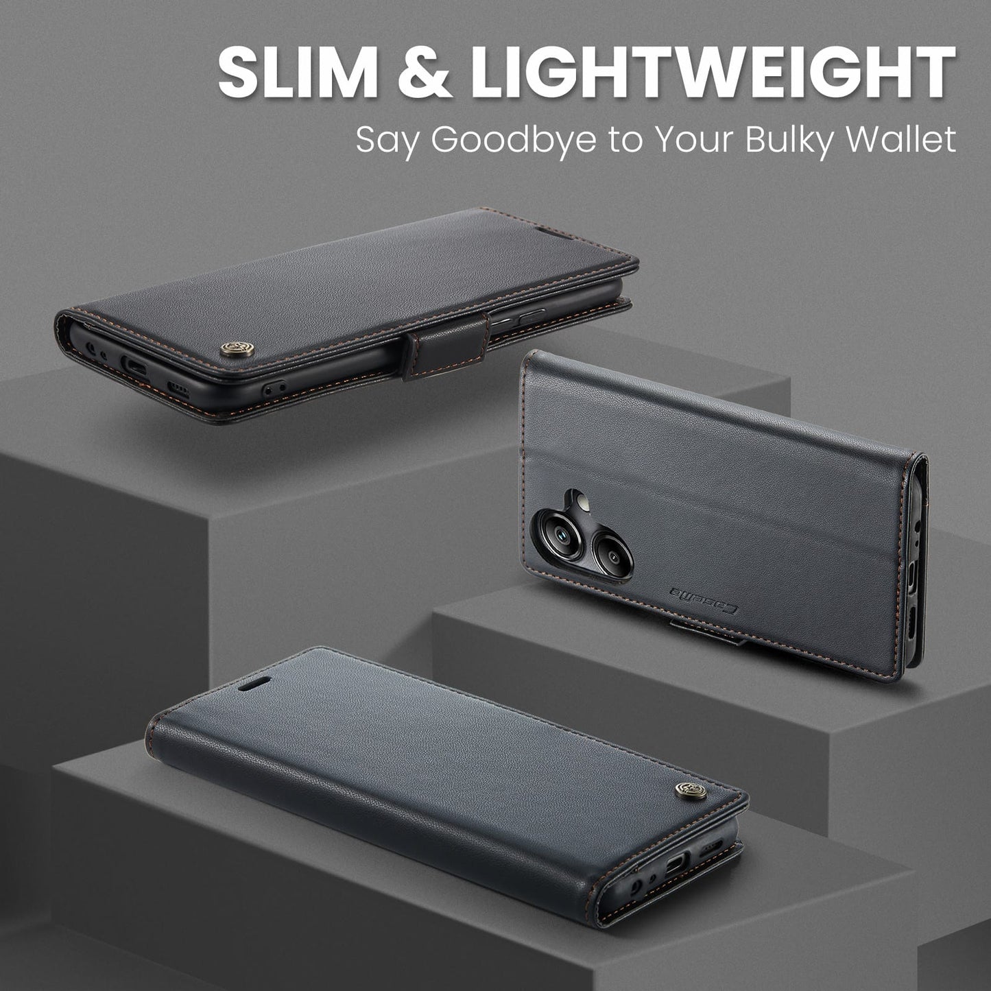Samsung Galaxy A07 Pu Wallet Case [Black]