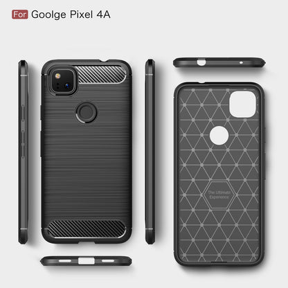 Google Pixel 4a 4g Carbon Fibre Case [Red]