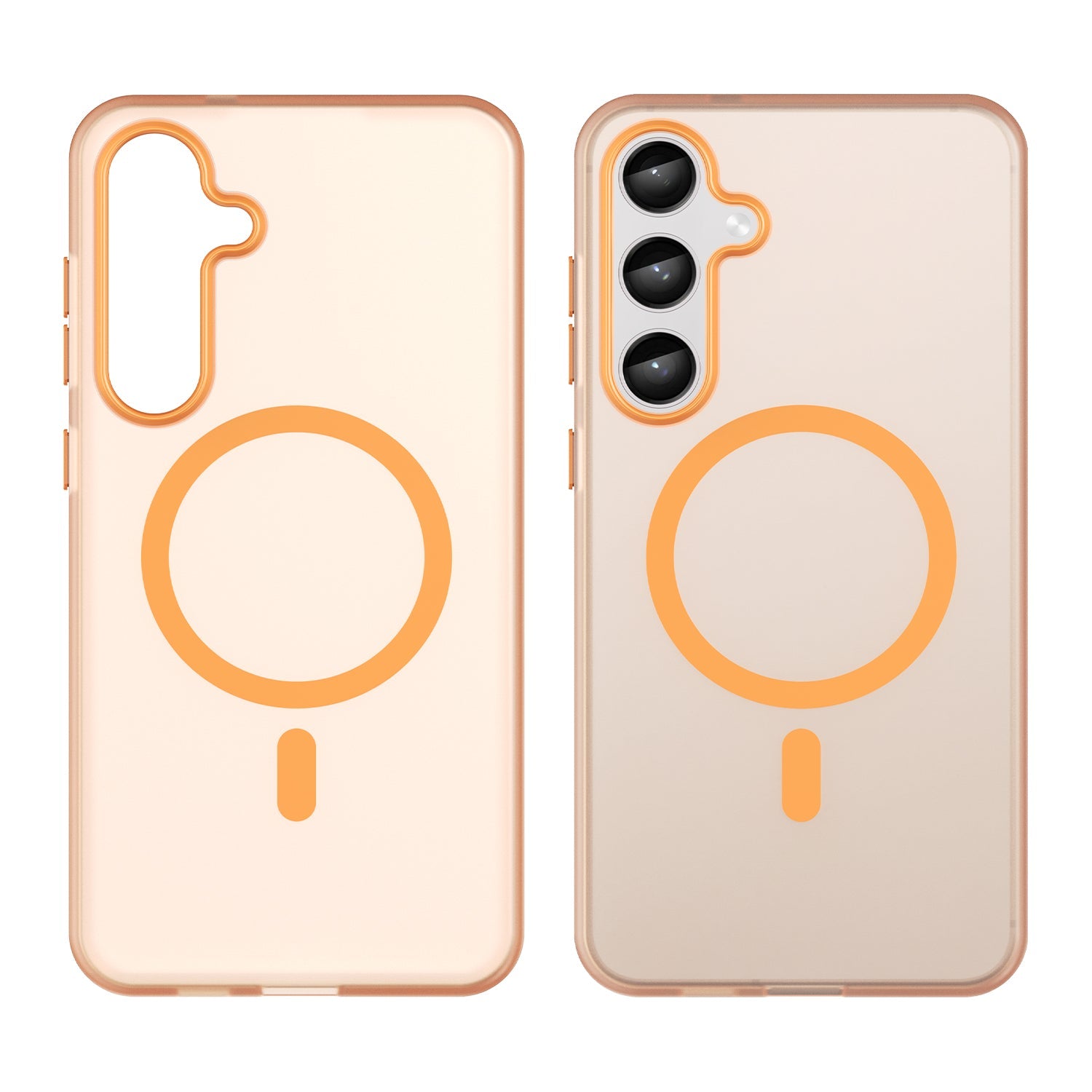Galaxy S24 Plus / S25 Plus Magsafe Soft Matte Case [Orange]