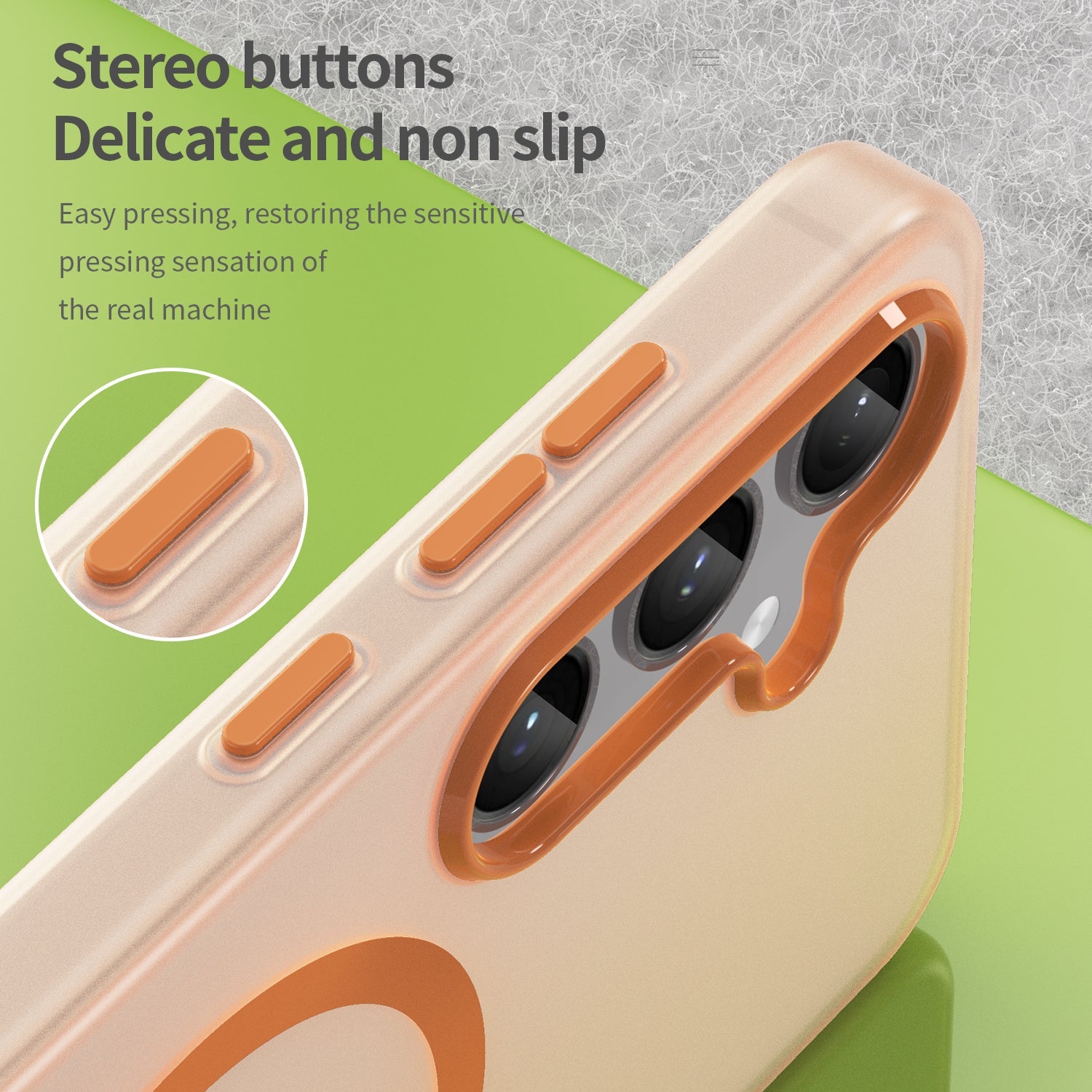 Galaxy S24 Plus / S25 Plus Magsafe Soft Matte Case [Orange]