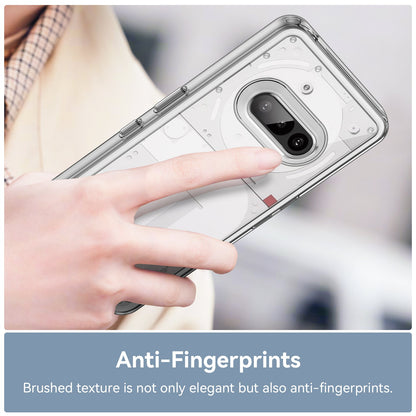 Nothing Phone (3A) Soft Gel Case [Clear]