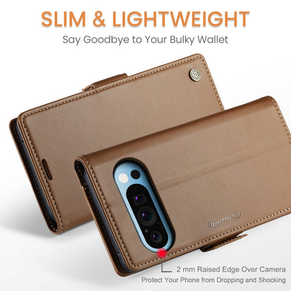 Google Pixel 10 Pro Xl Pu Wallet Case [Brown]