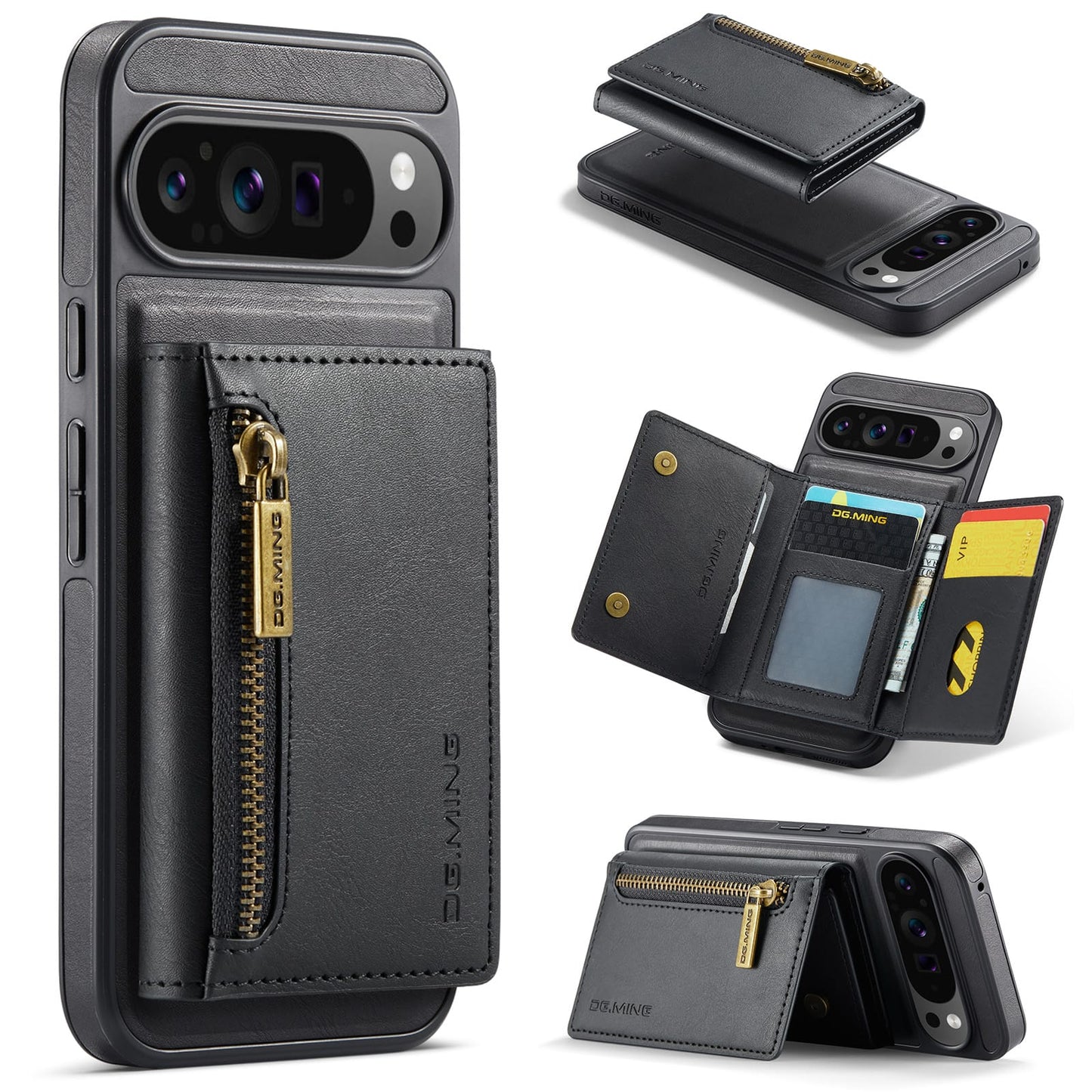 Google Pixel 10 Pro Xl Magnetic Wallet [Black]