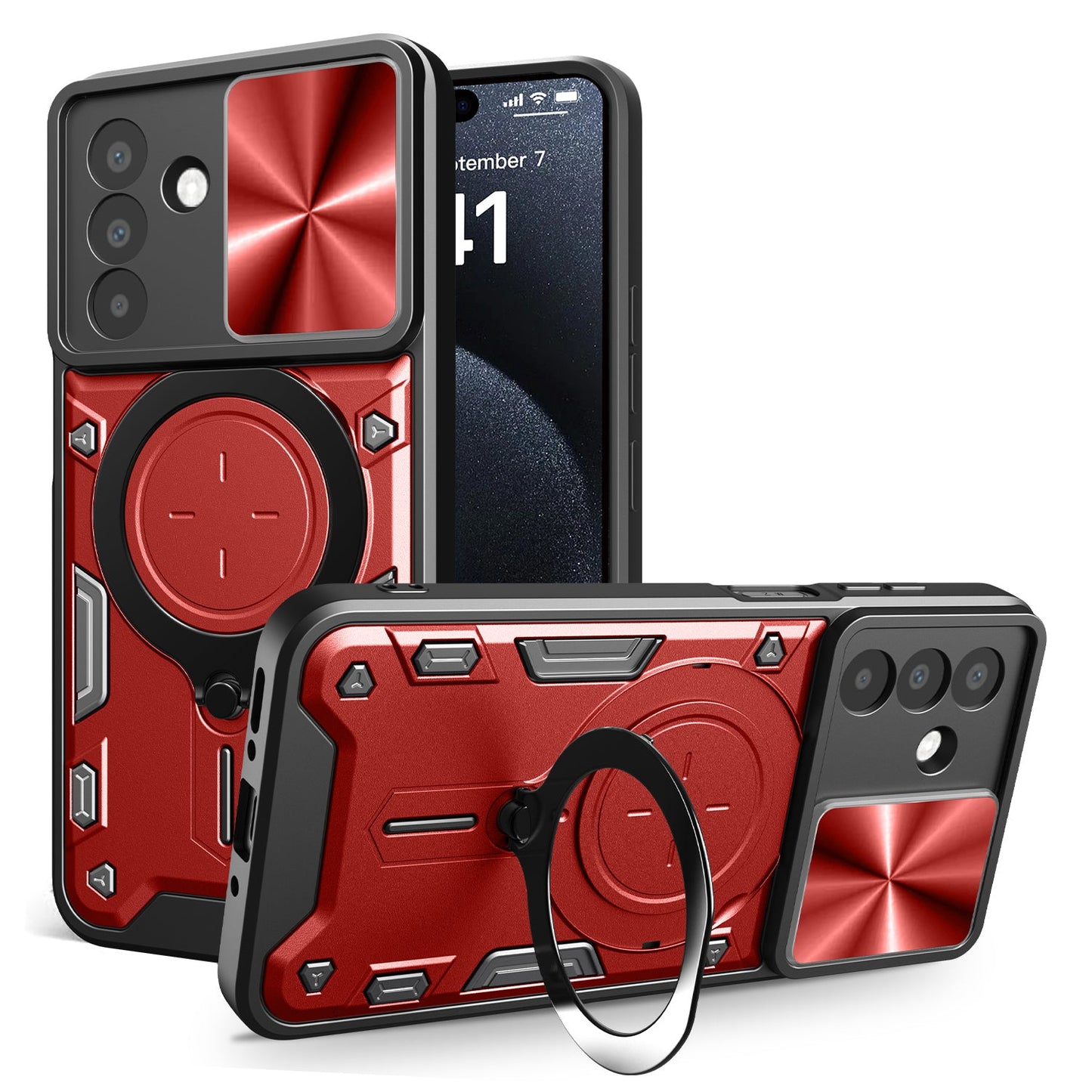 Galaxy A17 5g Heavy Duty Case [Red]