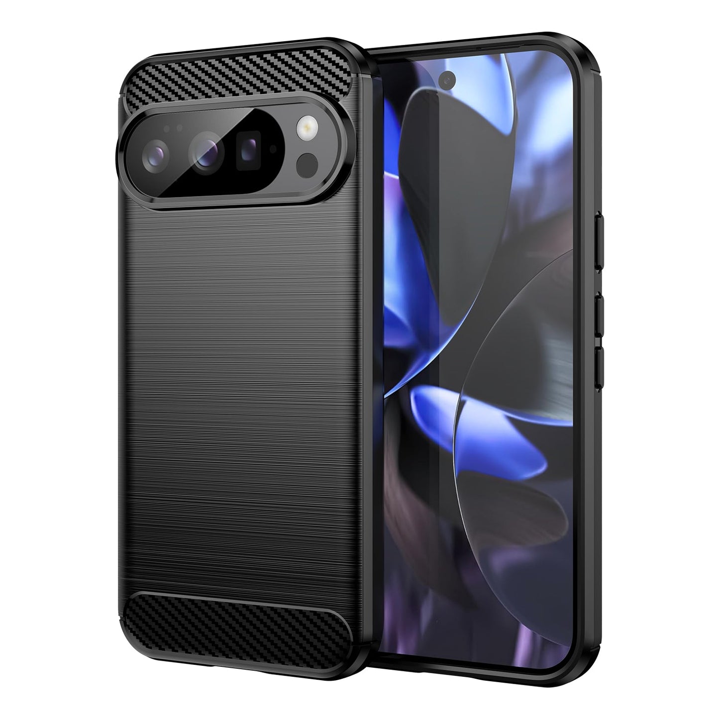 Google Pixel 10 Carbon Fibre Case [Black]